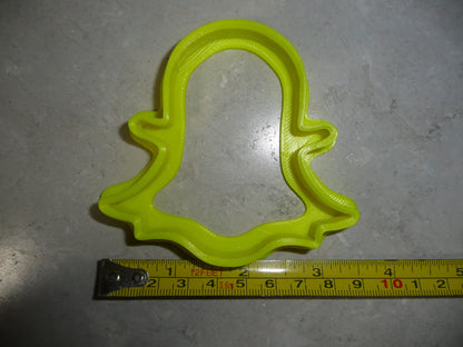 Snapchat Ghost Photo Video App Cookie Cutter Made In USA PR2300