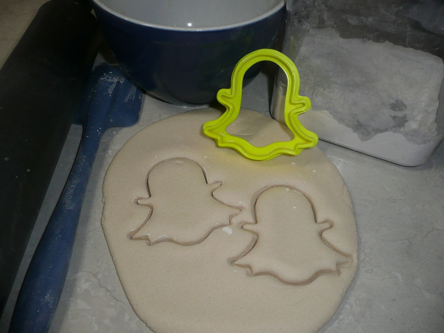 Snapchat Ghost Photo Video App Cookie Cutter Made In USA PR2300