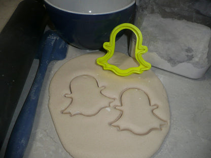 Snapchat Ghost Photo Video App Cookie Cutter Made In USA PR2300