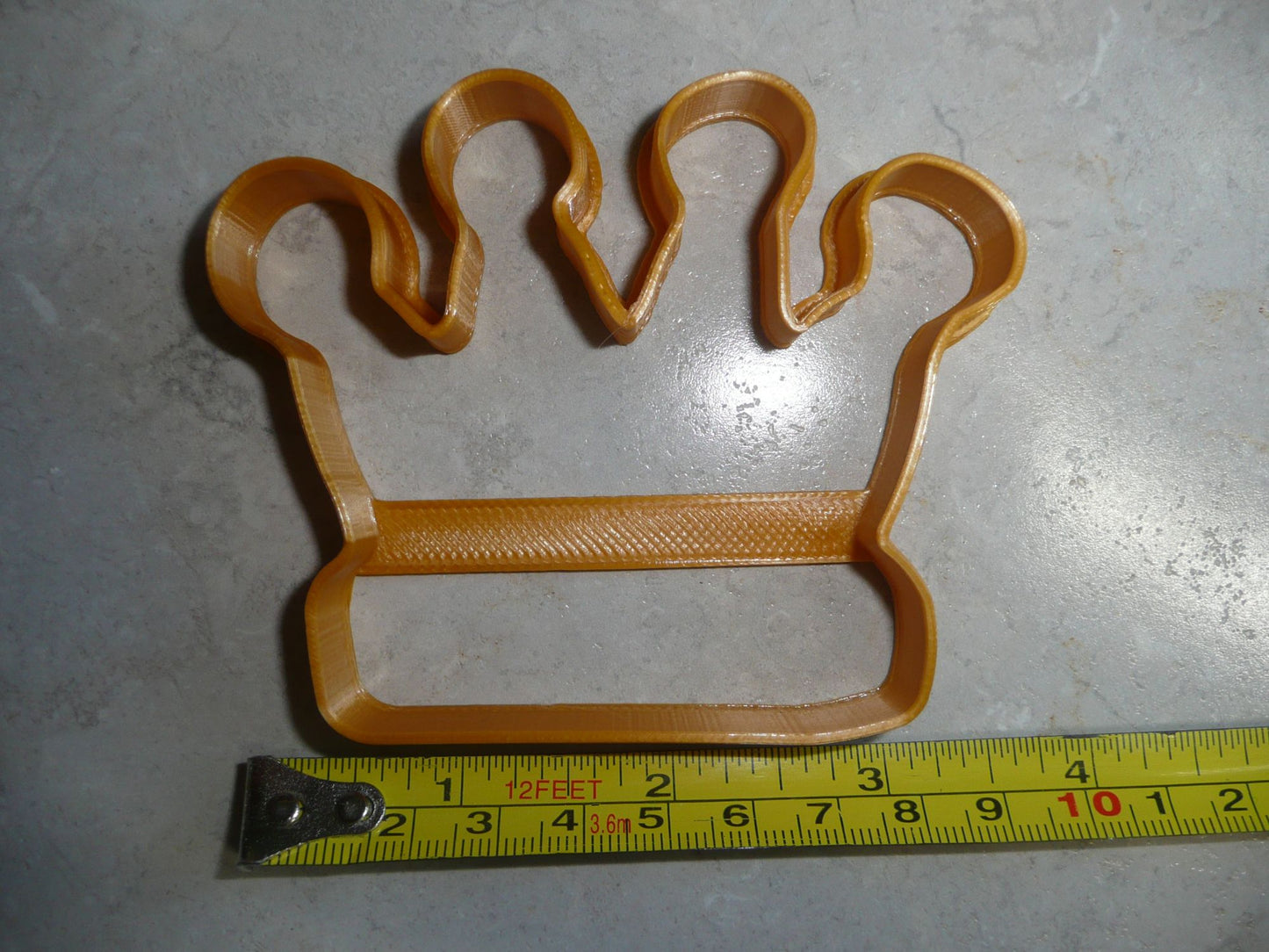 Crown Outline Head Piece Royal Noble Cookie Cutter Made In USA PR2111