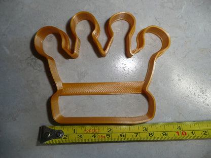 Crown Outline Head Piece Royal Noble Cookie Cutter Made In USA PR2111
