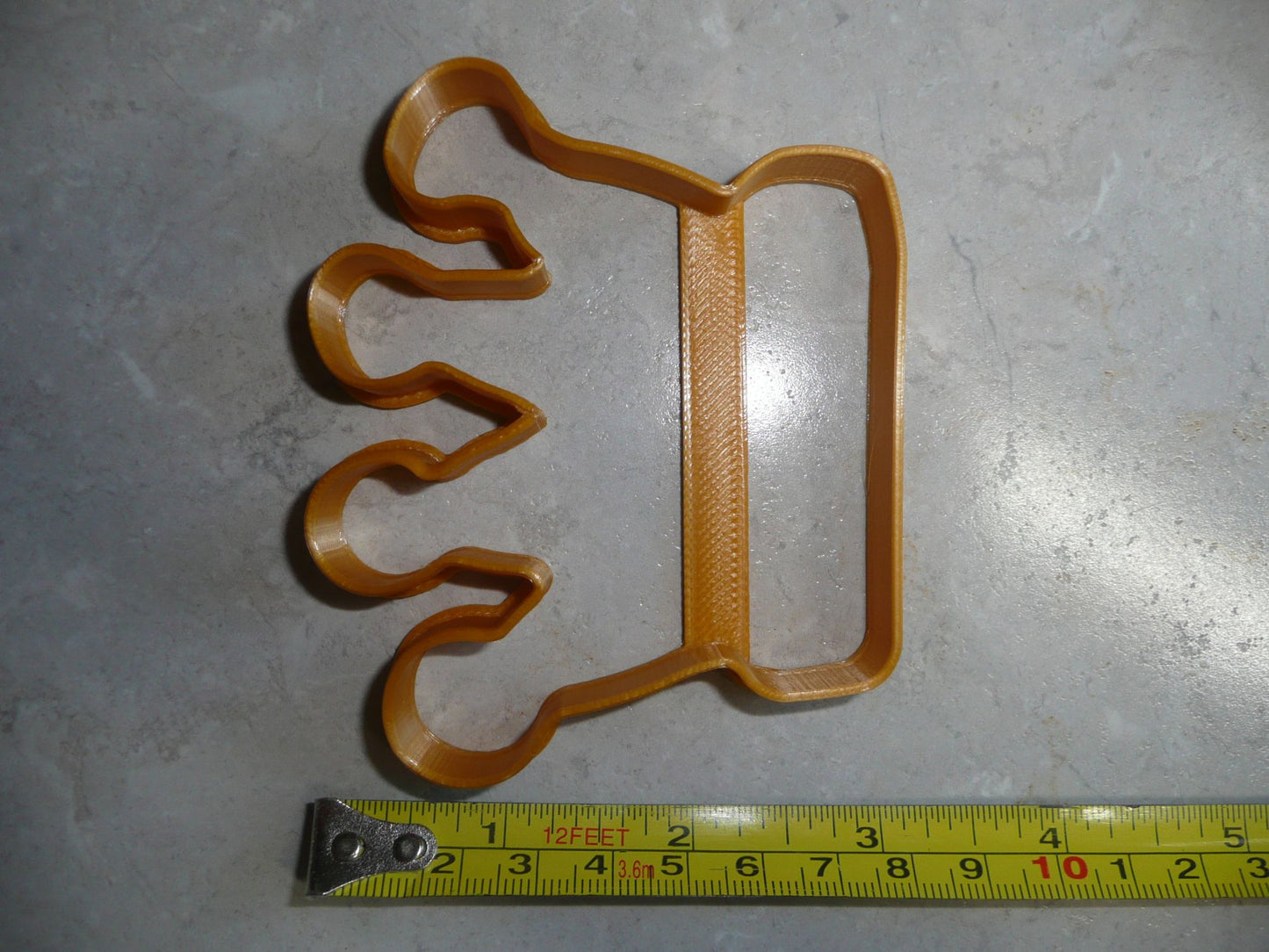 Crown Outline Head Piece Royal Noble Cookie Cutter Made In USA PR2111
