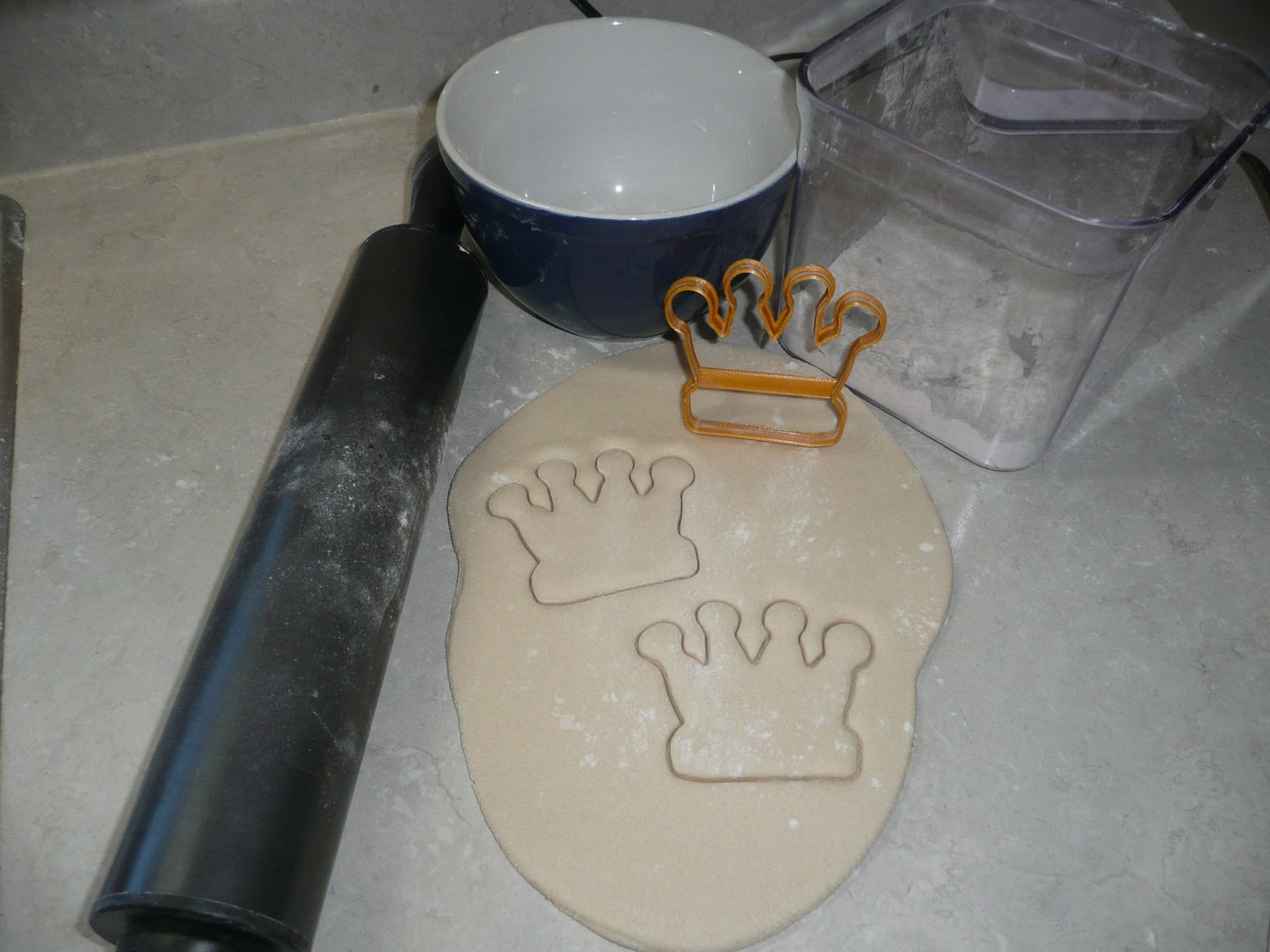 Crown Outline Head Piece Royal Noble Cookie Cutter Made In USA PR2111