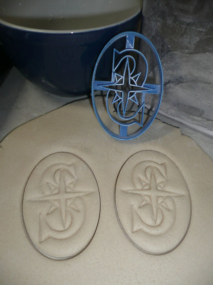 Seattle Mariners MLB Major League Baseball Cookie Cutter Made In USA PR2574