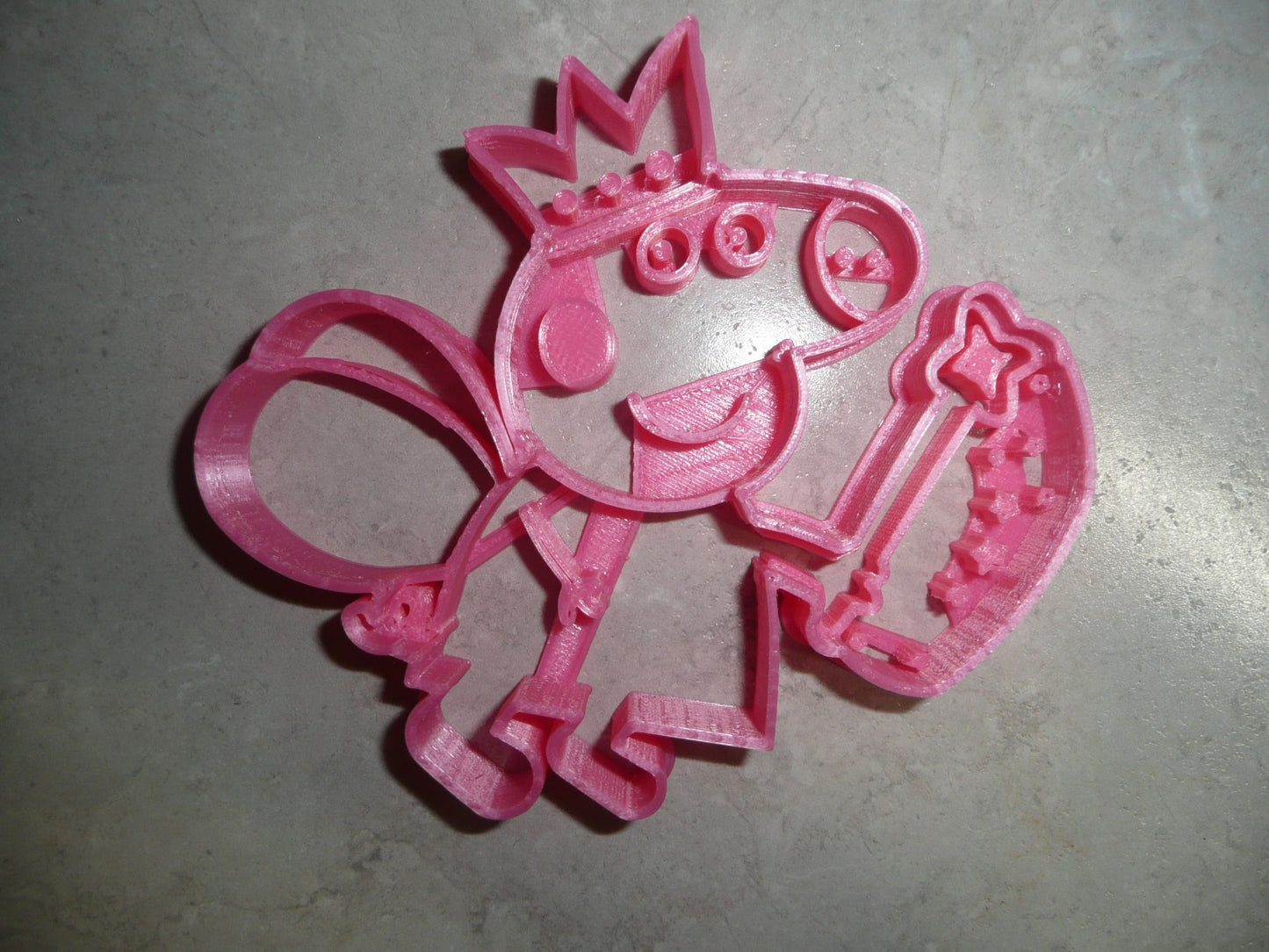 Peppa Pig Fairy Cartoon Kids TV Show Cookie Cutter Made In USA PR2236