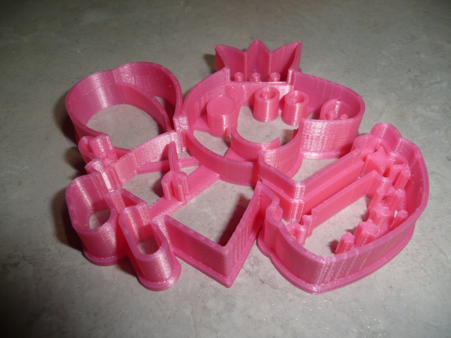 Peppa Pig Fairy Cartoon Kids TV Show Cookie Cutter Made In USA PR2236