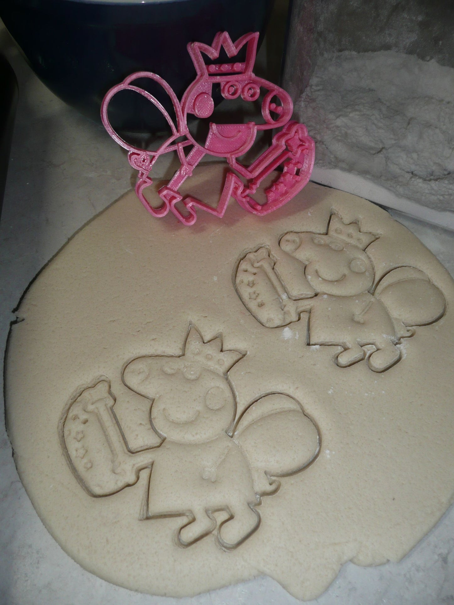 Peppa Pig Fairy Cartoon Kids TV Show Cookie Cutter Made In USA PR2236