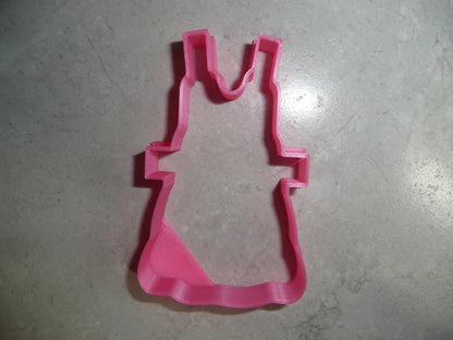 Paper Doll Tab Girl Sleeveless Dress Cookie Cutter Made In USA PR2284