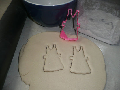 Paper Doll Tab Girl Sleeveless Dress Cookie Cutter Made In USA PR2284