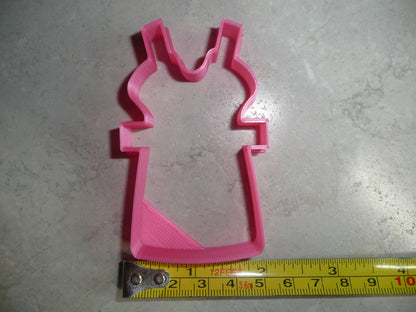 Paper Doll Tab Girl Dress with Sleeves Cookie Cutter Made In USA PR2285
