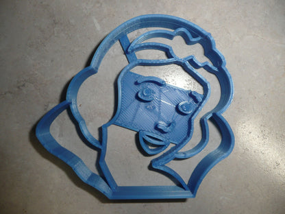 Snow White Face Detailed Animated Kids Movie Cookie Cutter Made In USA PR2920