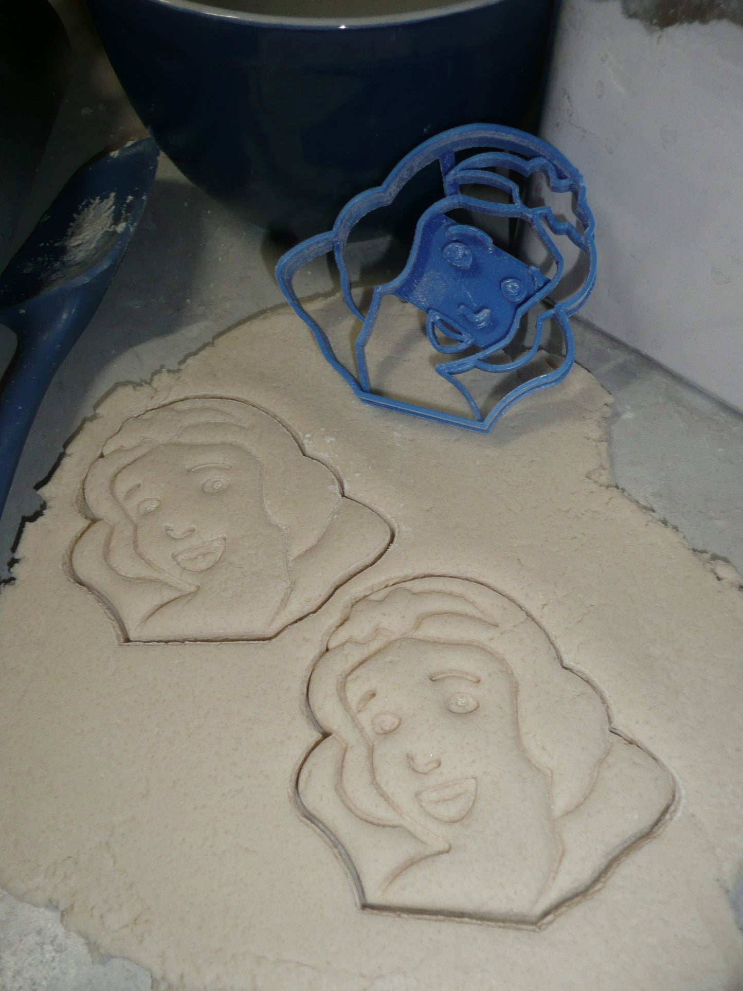 Snow White Face Detailed Animated Kids Movie Cookie Cutter Made In USA PR2920