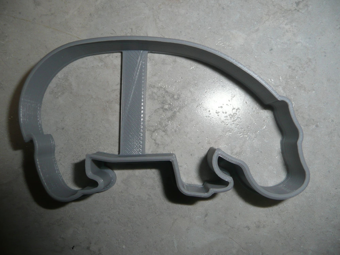 Hippo Outline Hippopotamus Large Mammal Cookie Cutter Made In USA PR2025