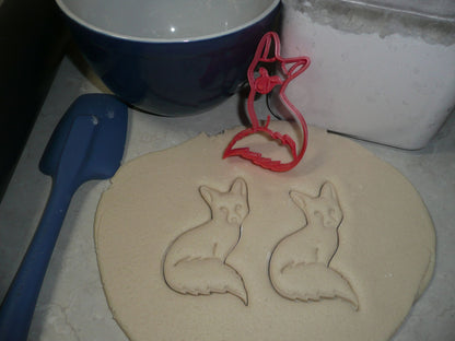 Fox Forest Animal Woodland Creature Cookie Cutter Made In USA PR2289