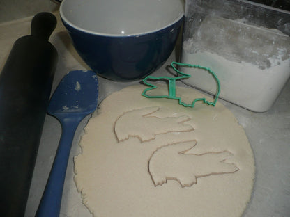Lacoste Fashion Brand Crocodile Outline Cookie Cutter Made In USA PR2031