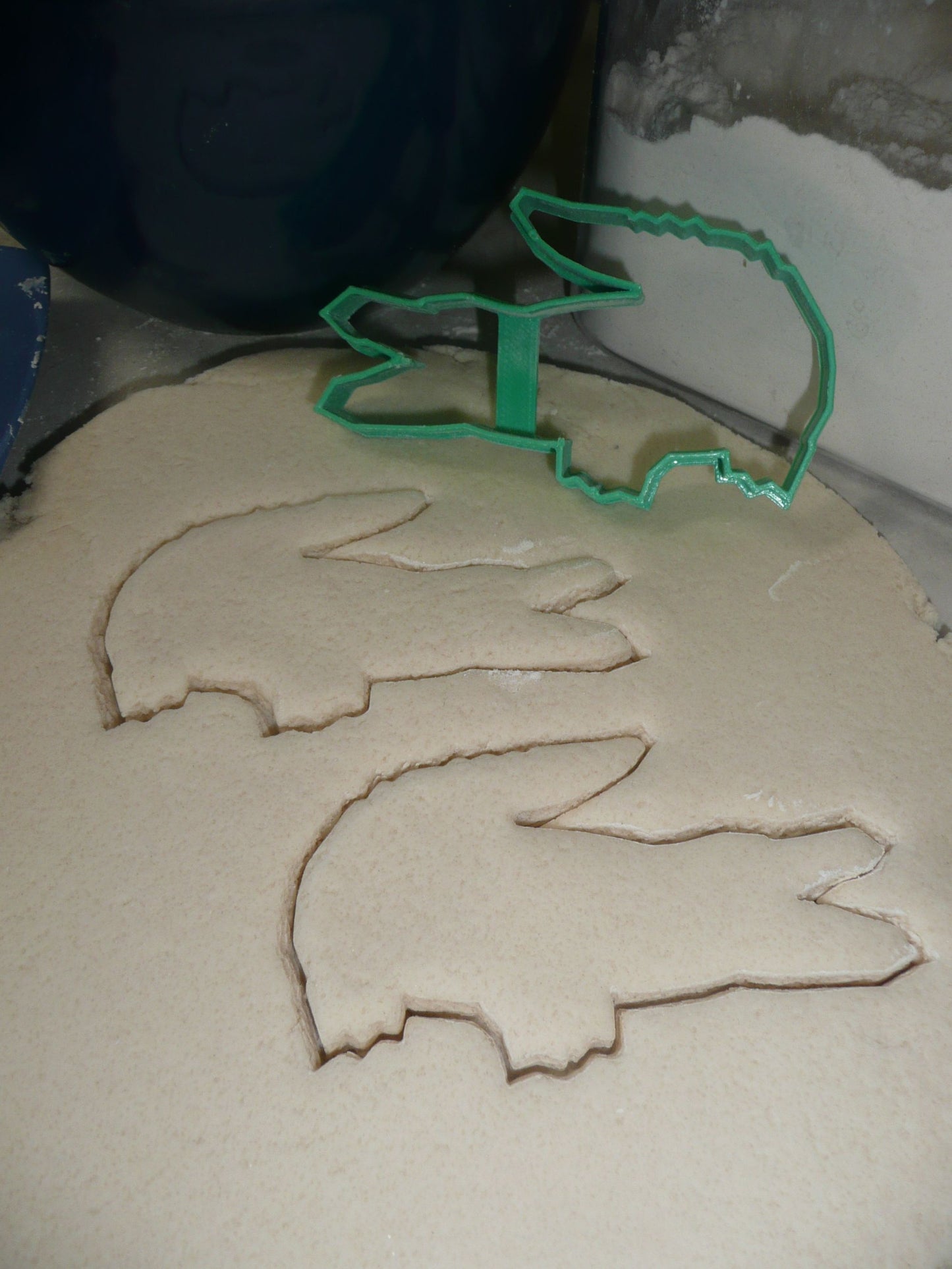 Lacoste Fashion Brand Crocodile Outline Cookie Cutter Made In USA PR2031
