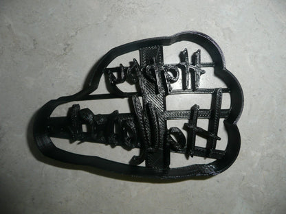 Happy Halloween Words Scary Font Letters Cookie Cutter Made In USA PR3022