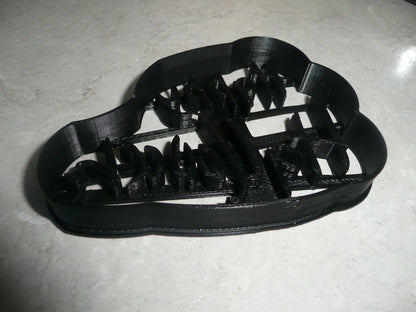 Happy Halloween Words Scary Font Letters Cookie Cutter Made In USA PR3022