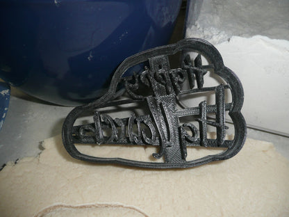 Happy Halloween Words Scary Font Letters Cookie Cutter Made In USA PR3022