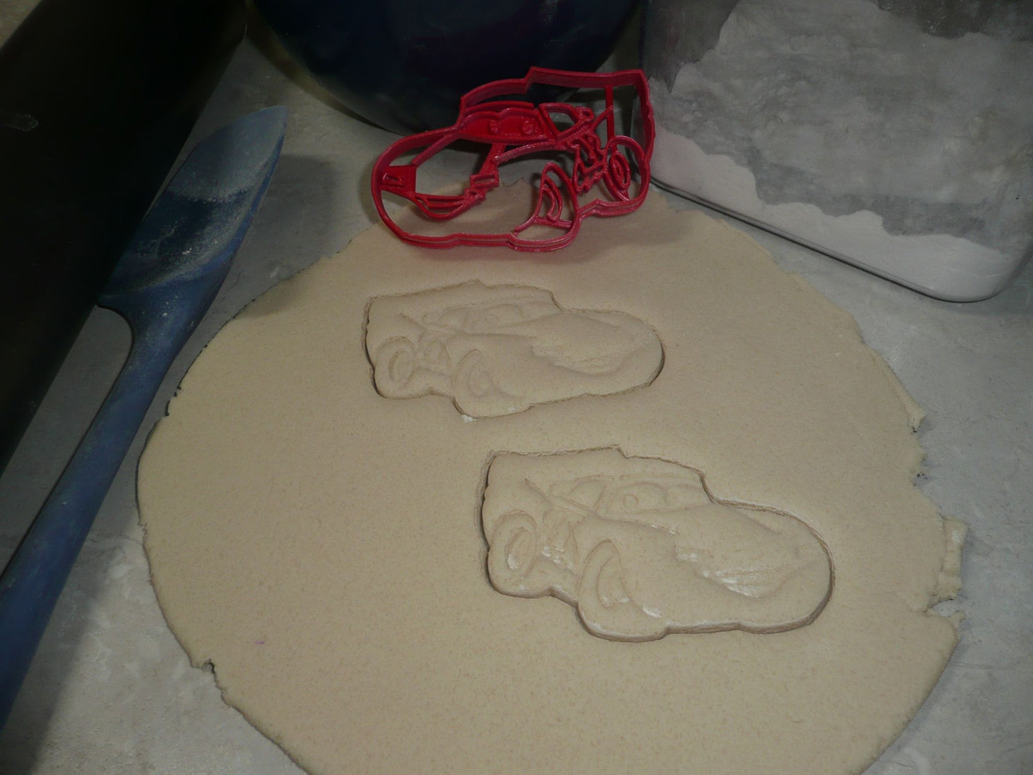 Lightning McQueen Race Car Cars Movie Cookie Cutter Made In USA PR2293