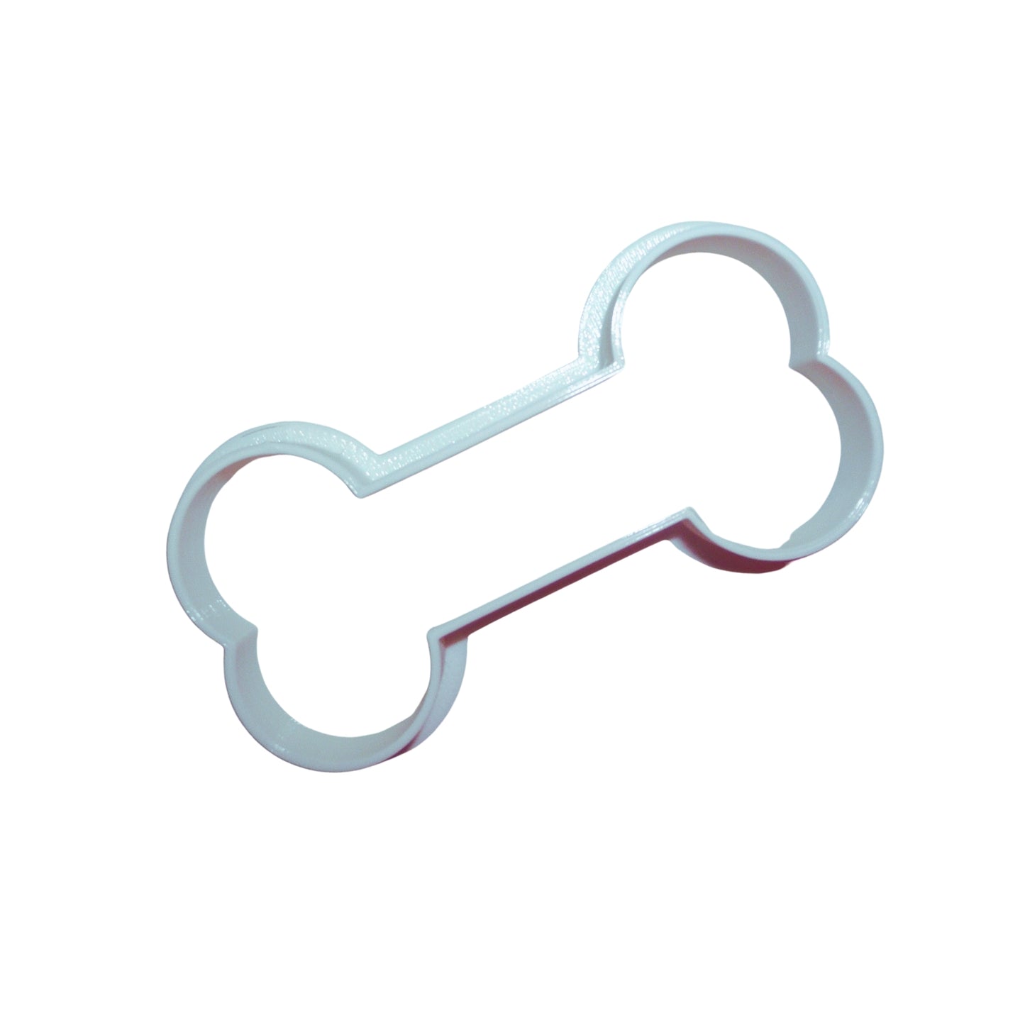 6x Dog Bone Biscuit Outline Fondant Cutter Cupcake Topper 1.75 IN USA FD100