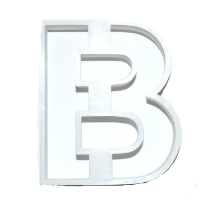 Letter B Initial Alphabet Letters Cookie Cutter Baking Tool USA PR107B