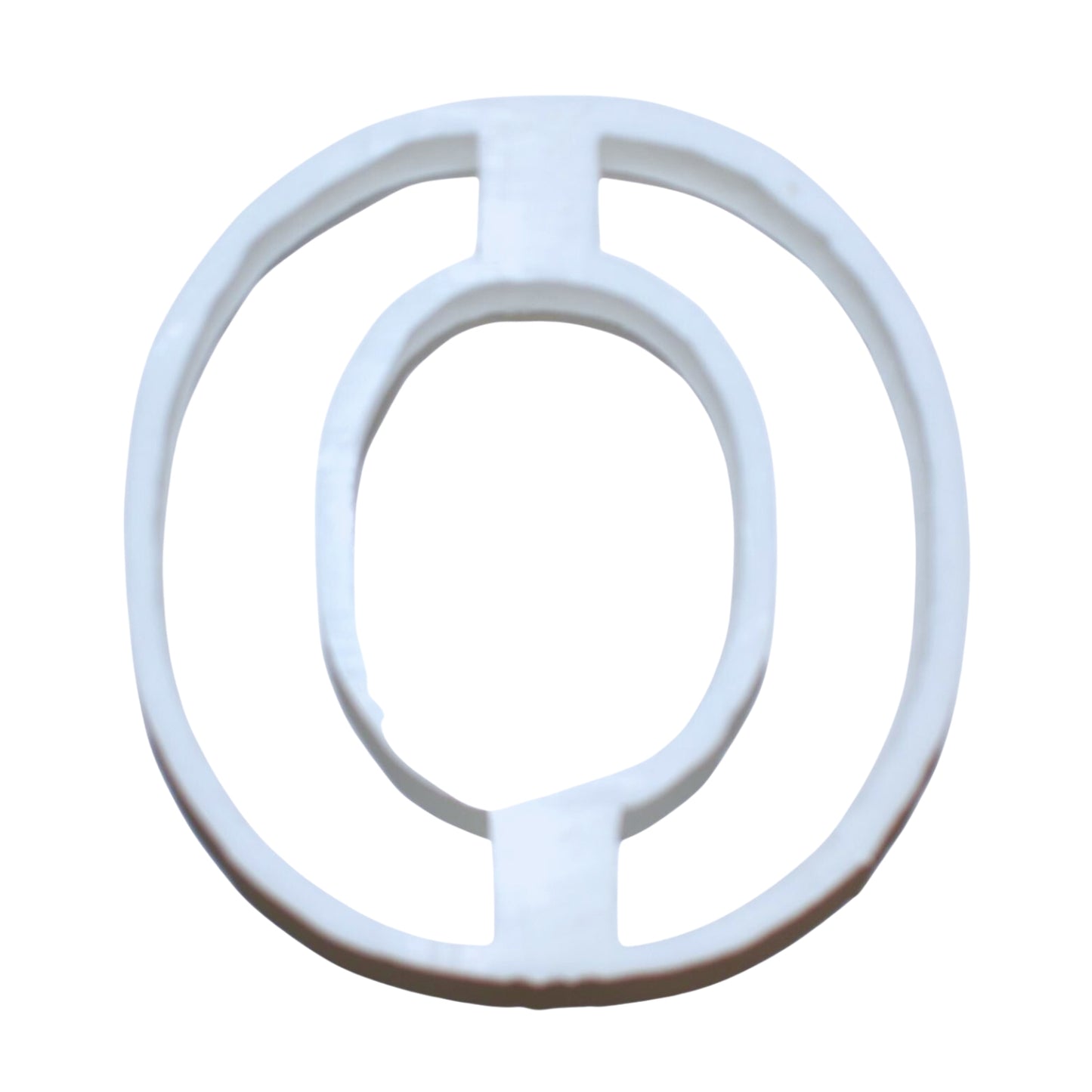 6x Letter O Alphabet Fondant Cutter Cupcake Topper 1.75 IN USA FD107O