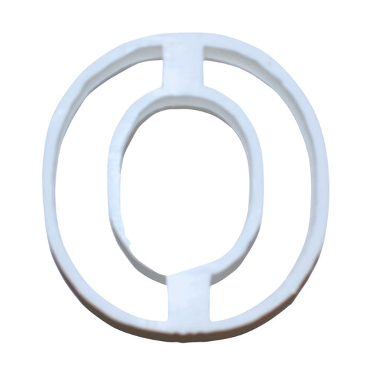 6x Letter O Alphabet Fondant Cutter Cupcake Topper 1.75 IN USA FD107O