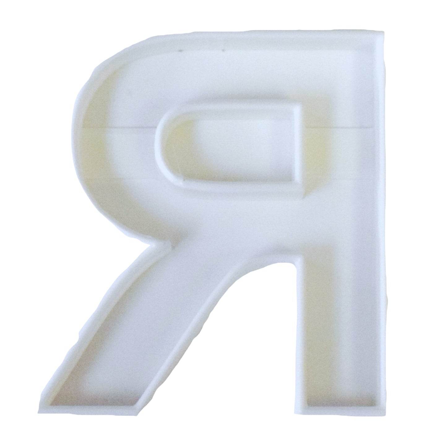6x Letter R Alphabet Fondant Cutter Cupcake Topper 1.75 IN USA FD107R