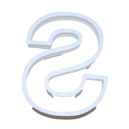 6x Letter S Alphabet Fondant Cutter Cupcake Topper 1.75 IN USA FD107S