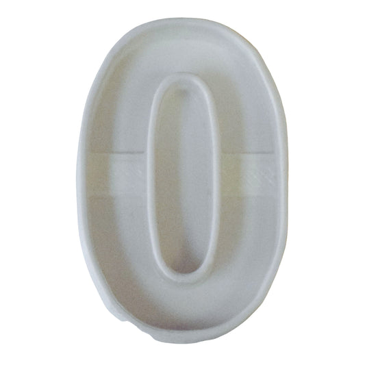 6x Number Zero 0 Fondant Cutter Cupcake Topper 1.75 IN USA FD108-0