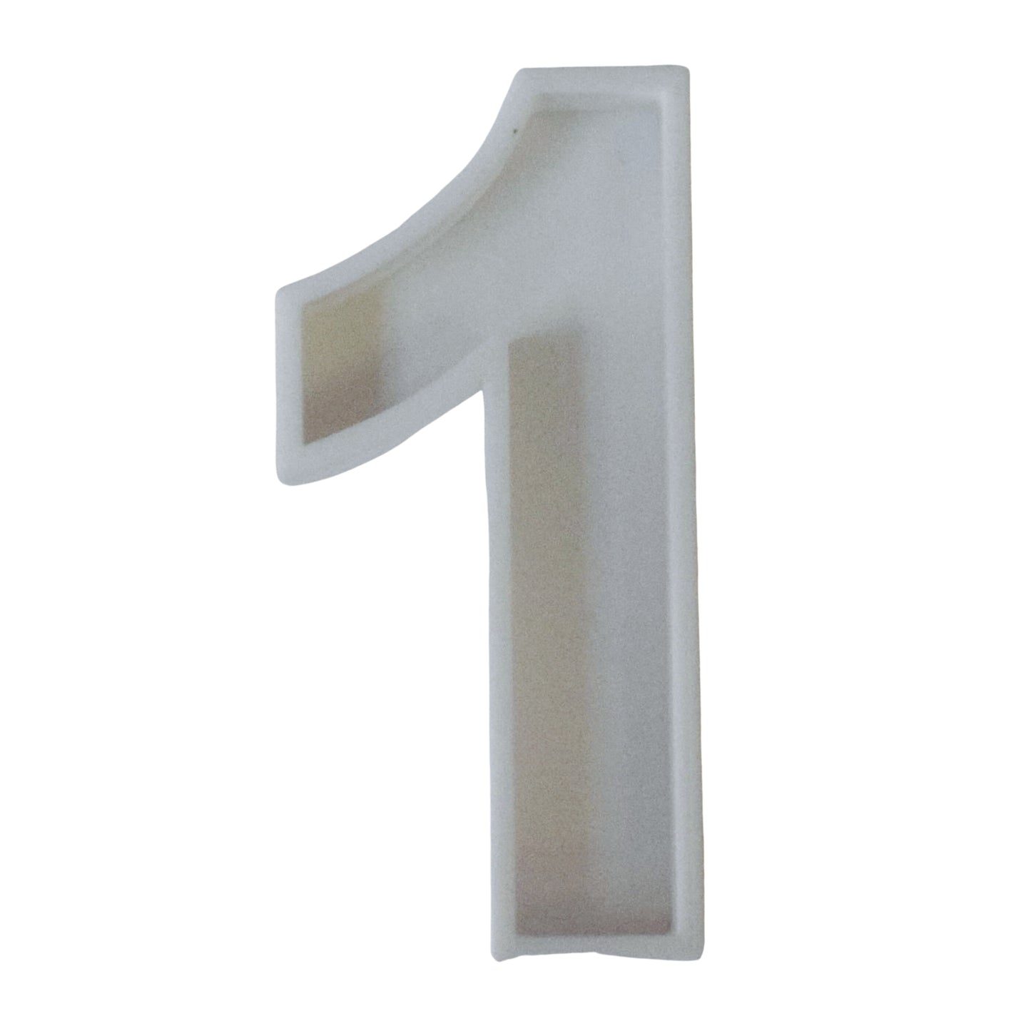 6x Number One 1 Fondant Cutter Cupcake Topper 1.75 IN USA FD108-1