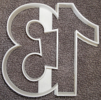 6x Number 13 Thirteen Fondant Cutter Cupcake Topper 1.75 IN USA FD108-13