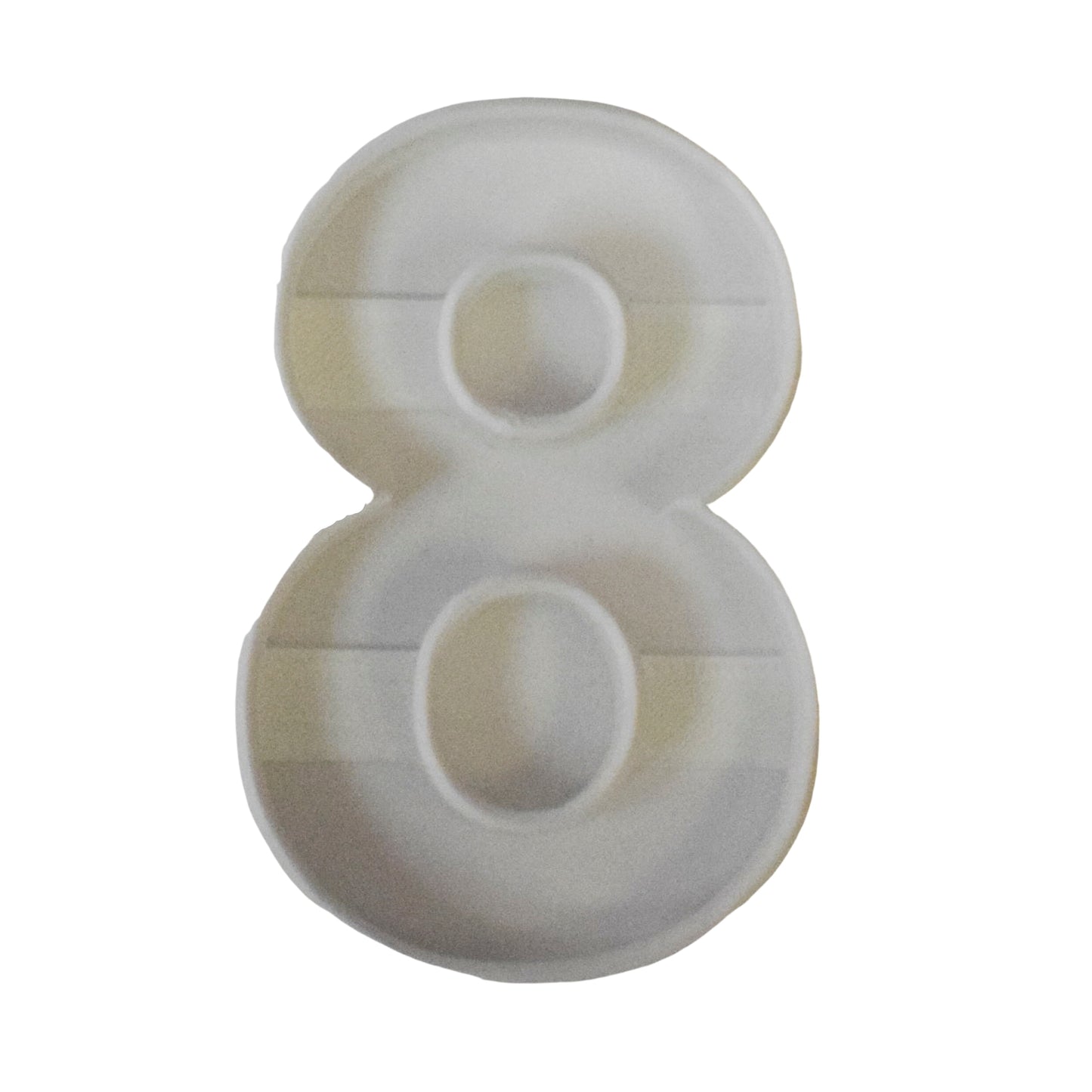6x Number Eight 8 Fondant Cutter Cupcake Topper 1.75 IN USA FD108-8