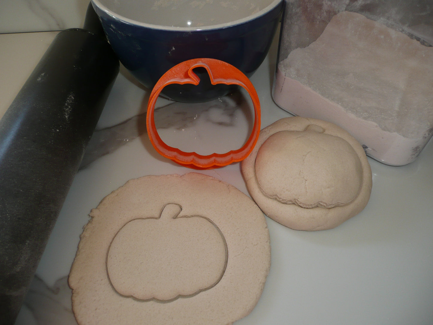 Pumpkin Set of 2 Sizes Concha Cutters Bread Stamps Made in USA PR1953