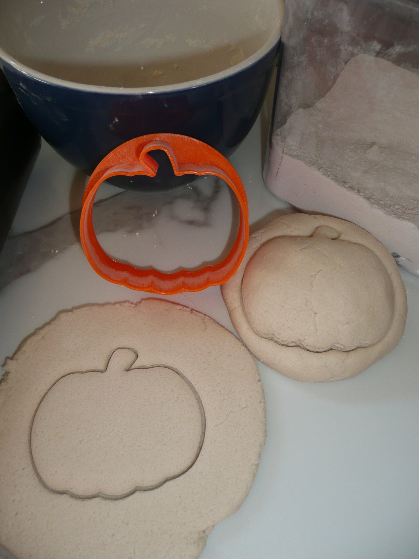 Pumpkin Set of 2 Sizes Concha Cutters Bread Stamps Made in USA PR1953