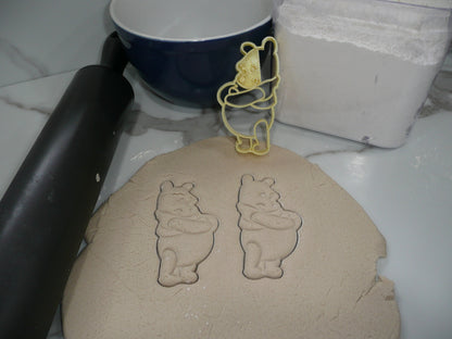 Mommy To Bee Pooh Baby Shower Set Of 3 Cookie Cutters Made In The USA PR1960