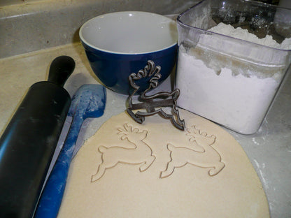 Santa Delivery Christmas Eve Set Of 5 Cookie Cutters Made In USA PR1966