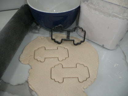 Sports Fitness Gym Weights Set Of 7 Cookie Cutters Made In USA PR1980