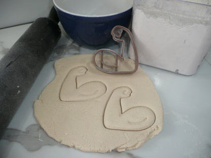 Sports Fitness Gym Weights Set Of 7 Cookie Cutters Made In USA PR1980