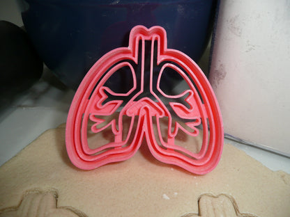 Organs Brain Heart And Lungs Set Of 3 Cookie Cutters Made In USA PR1985