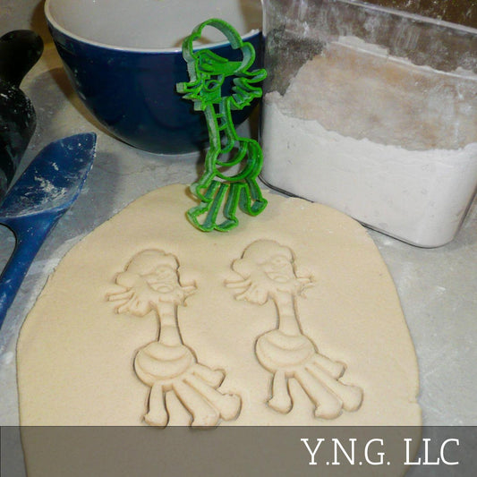 Cooper Tall Fuzzy Trolls Movie Character Cookie Cutter Made In USA PR2000
