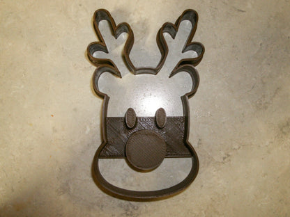 Rudolph Red Nosed Reindeer Christmas Movie Cookie Cutter Made In USA PR2032