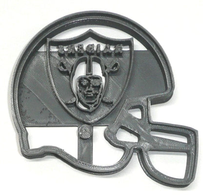 Las Vegas Raiders Helmet NFL Football Team Cookie Cutter Made In USA PR2083