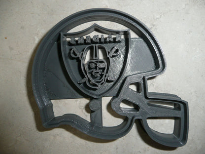 Las Vegas Raiders Helmet NFL Football Team Cookie Cutter Made In USA PR2083