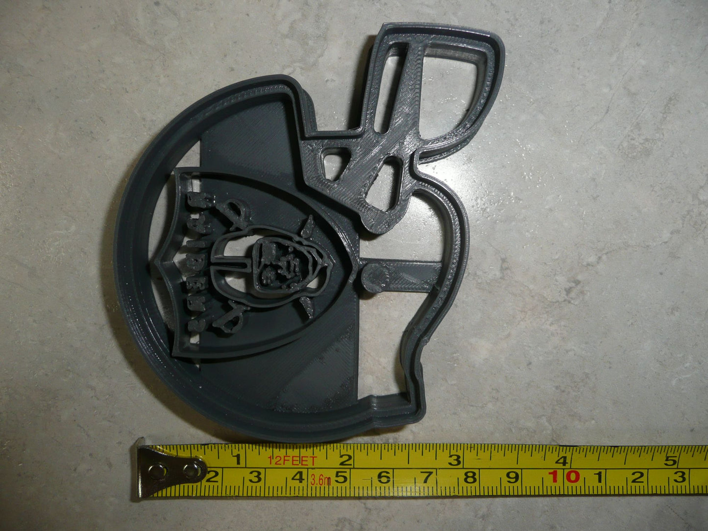 Las Vegas Raiders Helmet NFL Football Team Cookie Cutter Made In USA PR2083