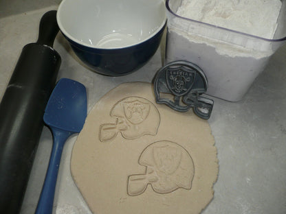 Las Vegas Raiders Helmet NFL Football Team Cookie Cutter Made In USA PR2083