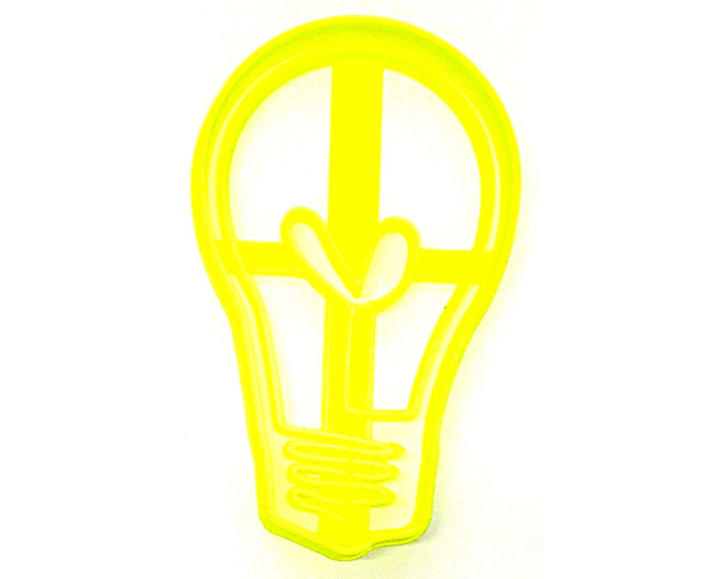 Lightbulb Light Bulb Idea Electric Filament Cookie Cutter Made In USA PR2093