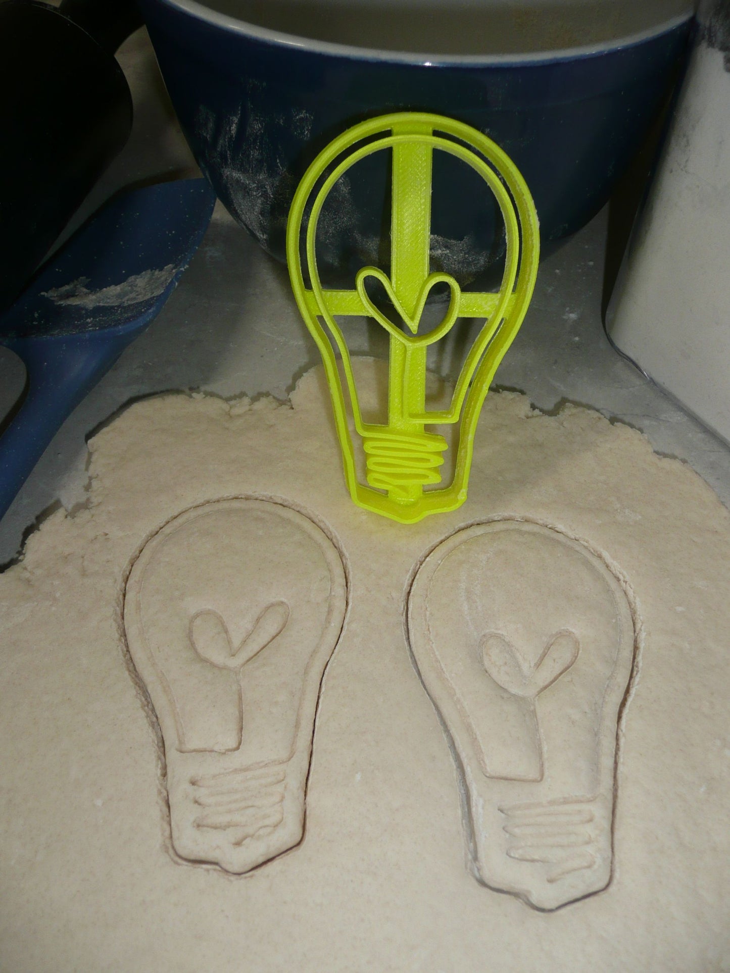 Lightbulb Light Bulb Idea Electric Filament Cookie Cutter Made In USA PR2093