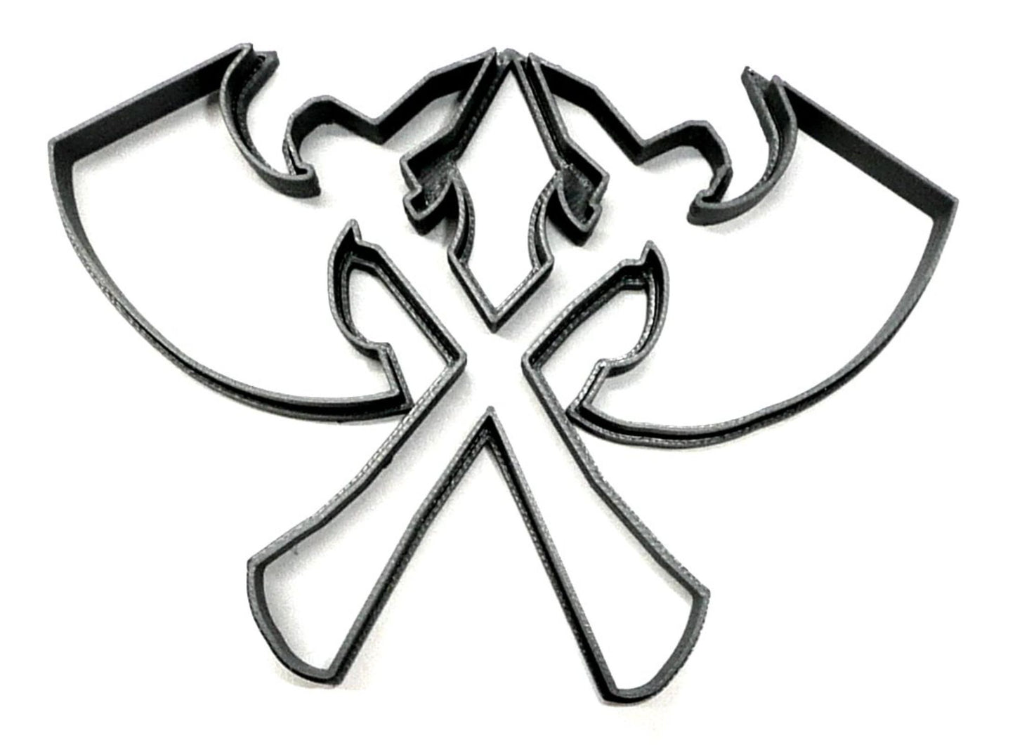 Toporceanu Double Axe World of Warcraft Cookie Cutter Made In USA PR2113